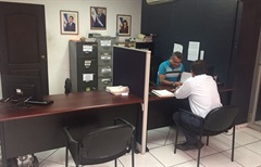 Área de notificación